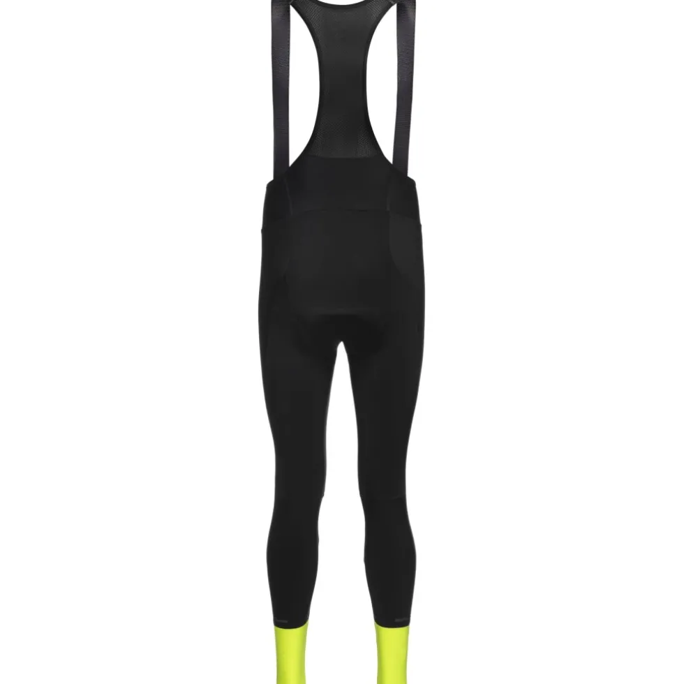 GOREWEAR SWIFTRIDE Thermo Fietsbroek+ met Bretels Heren - black / neon yellow 9908