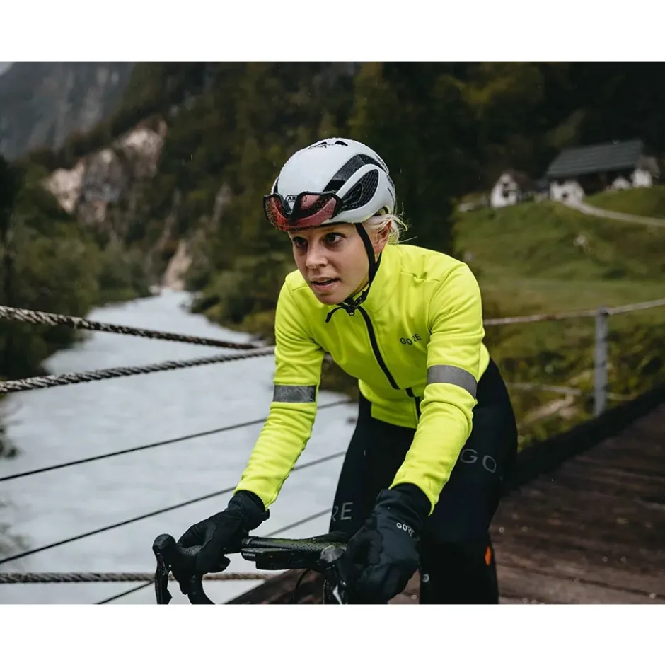 Winterjassen < GOREWEAR Tempest Jas Dames - neon yellow 0800