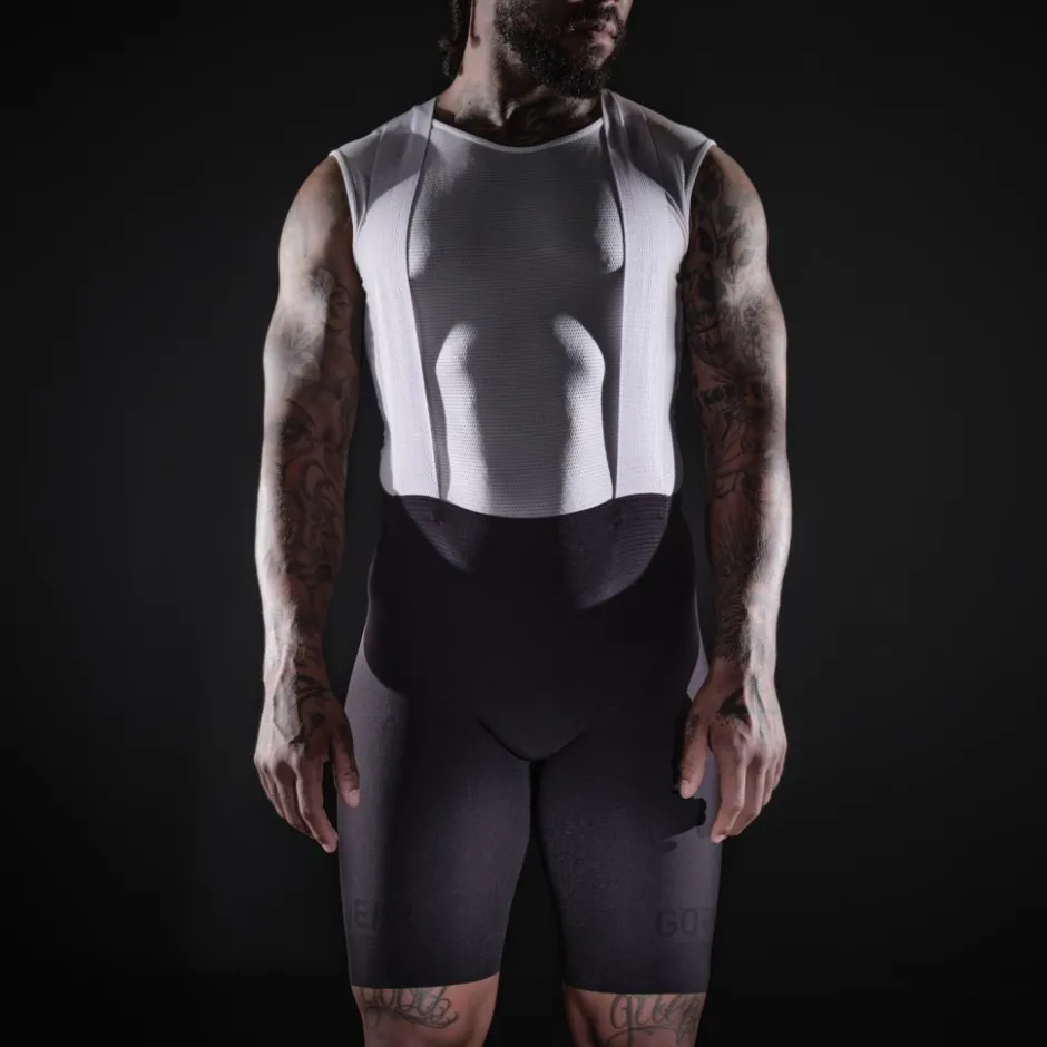 Bib Shorts|Wielrenbroeken < GOREWEAR Utimate Fiethort met brete+ Heren - back 9900