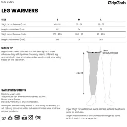 GripGrab AquaRepel 2 Waterafstotende Beenwarmers - zwart