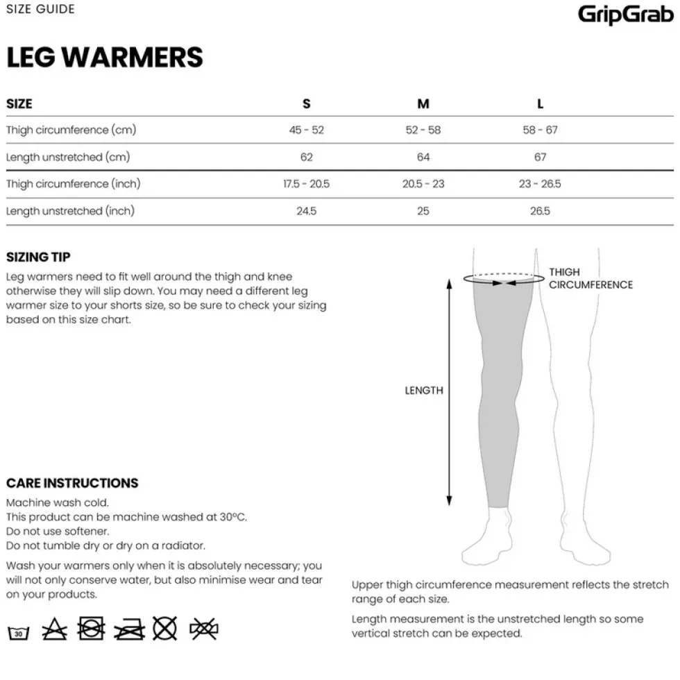 GripGrab AquaRepel 2 Waterafstotende Beenwarmers - zwart