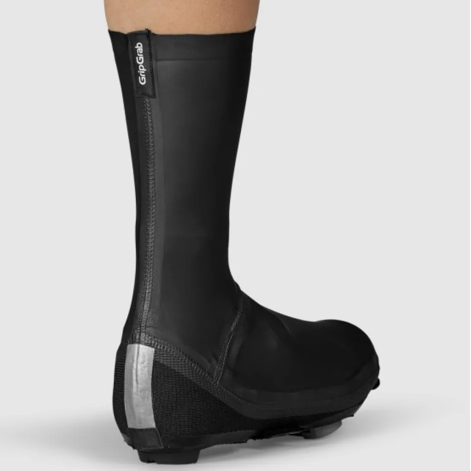 Overschoenen < GripGrab AquaShied 2 Waterdichte Racefiets Overschoenen - Zwart