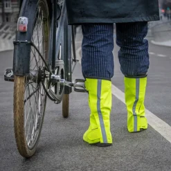 Overschoenen < GripGrab DryFoot 2 Everyday Waterdichte Overchoenen - Yeow Hi-Vi