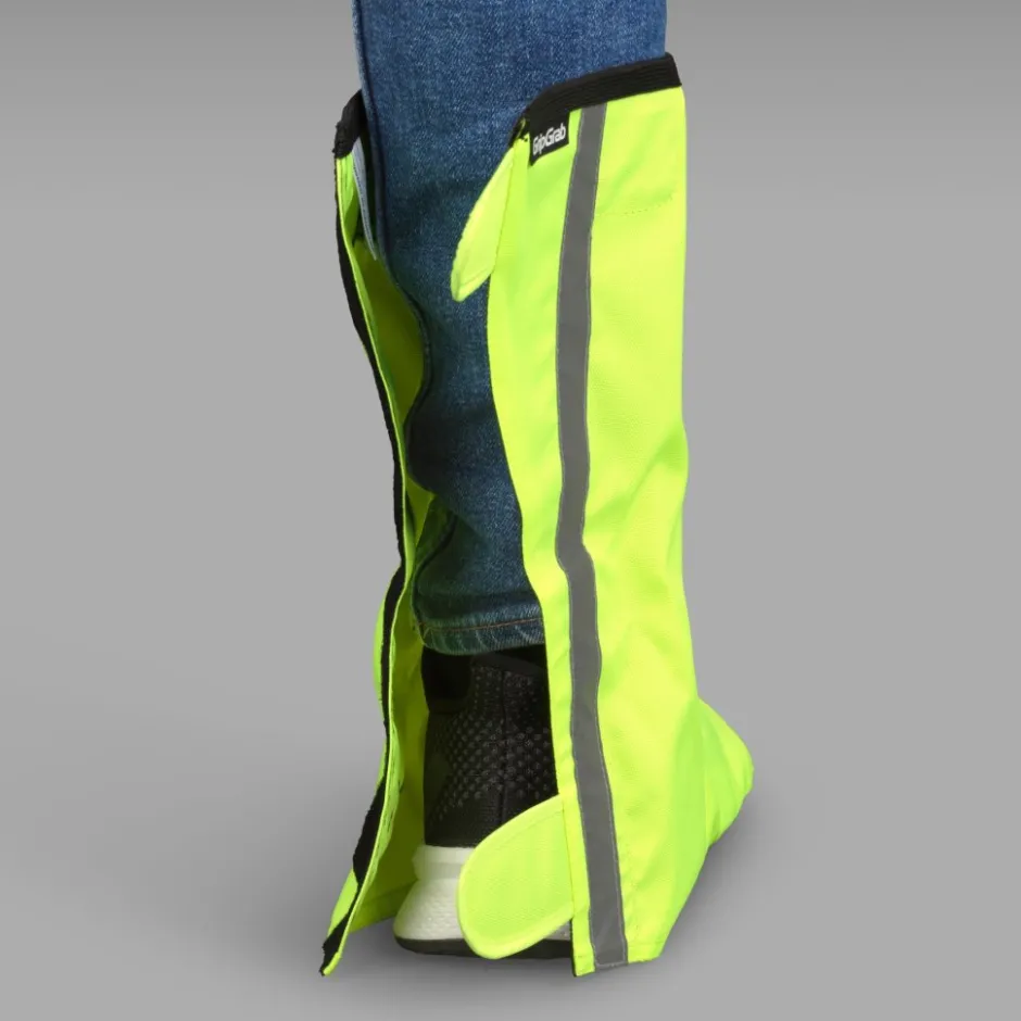Overschoenen < GripGrab DryFoot 2 Everyday Waterdichte Overchoenen - Yeow Hi-Vi