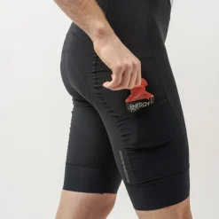 Bib Shorts|Wielrenbroeken < GripGrab EXPR Cargo Fiethort et Brete Heren - Zwart