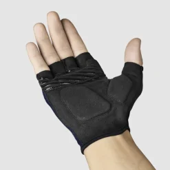 Wielerhandschoenen < GripGrab EXPR RC ax Padded Handschoenen et Korte Vingers - Navy Bue