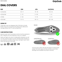 GripGrab FastStream Aero Dial Covers - Black