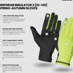 GripGrab Insulator 2 Handschoenen - Yellow hi-vis