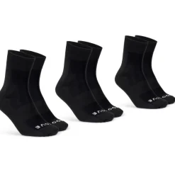 GripGrab Lightweight SL Sokken - Set van 3 - Zwart