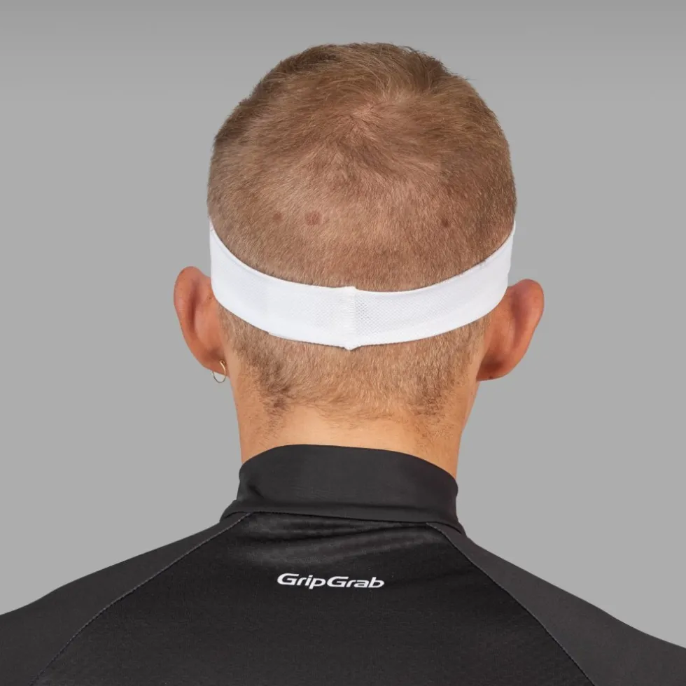 GripGrab Lightweight Zomer Zweetband - Wit