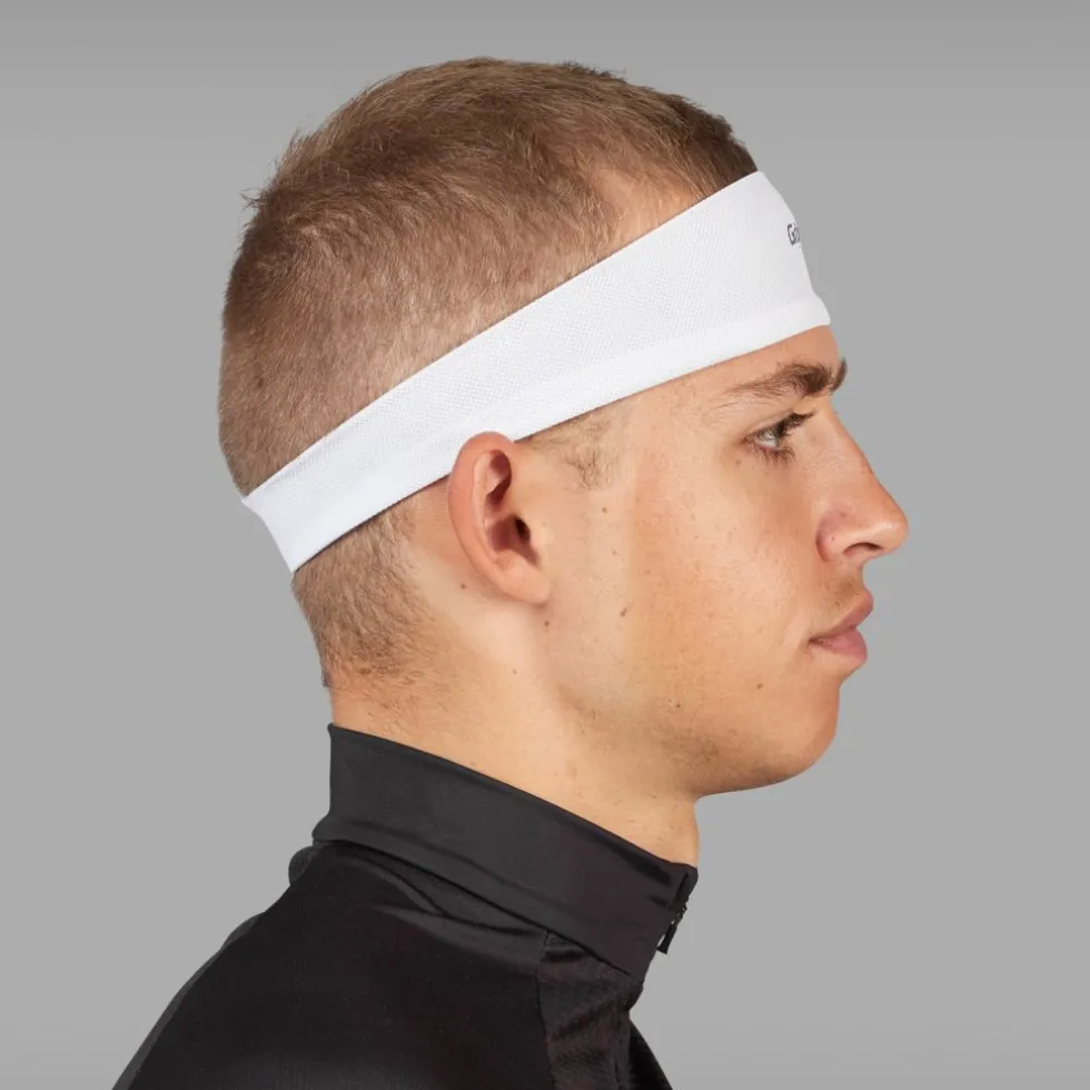 GripGrab Lightweight Zomer Zweetband - Wit
