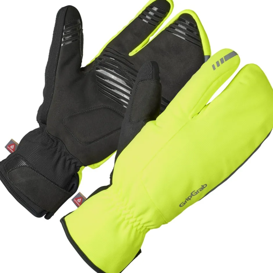 Winterhandschoenen < GripGrab Nordic 2 Deep Winter obter Windproof Handchoenen - Yeow hi-vi