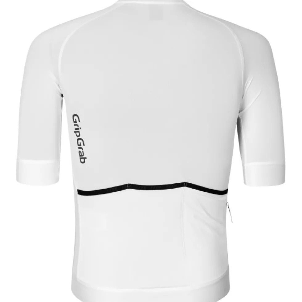 GripGrab PACR Fietsshirt met Korte Mouwen Heren - Wit