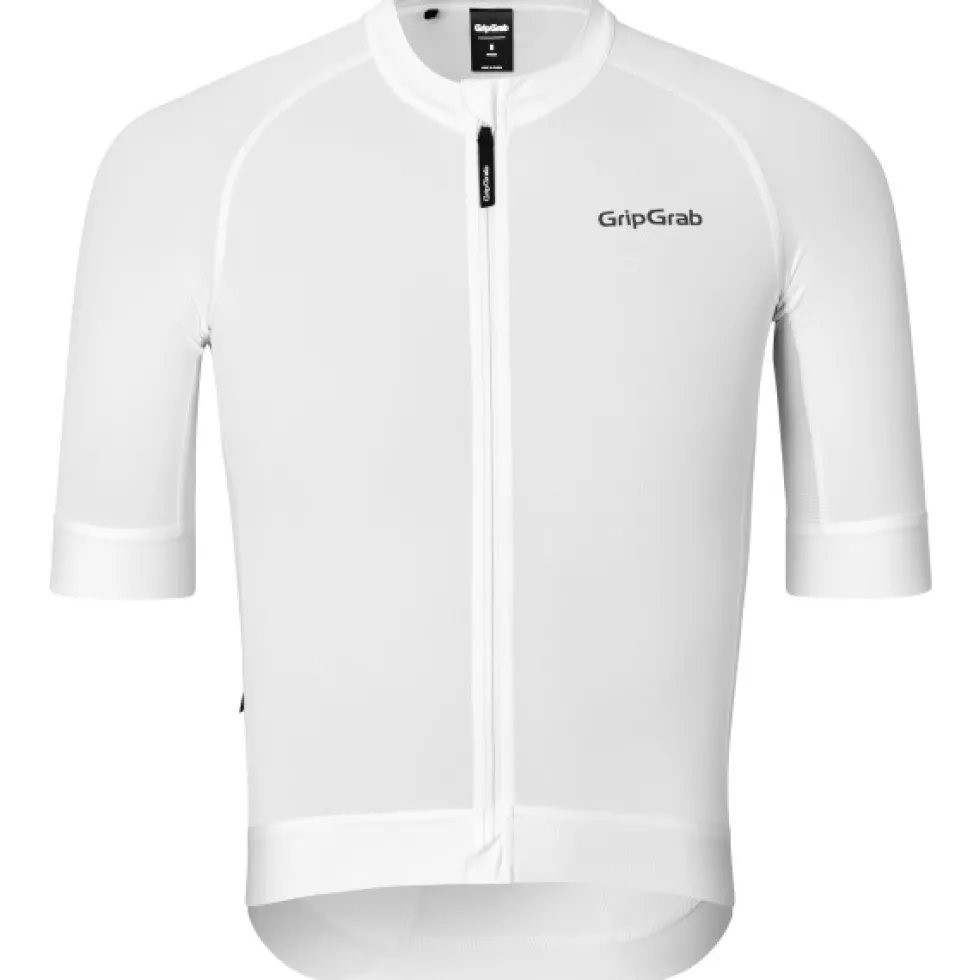 GripGrab PACR Fietsshirt met Korte Mouwen Heren - Wit