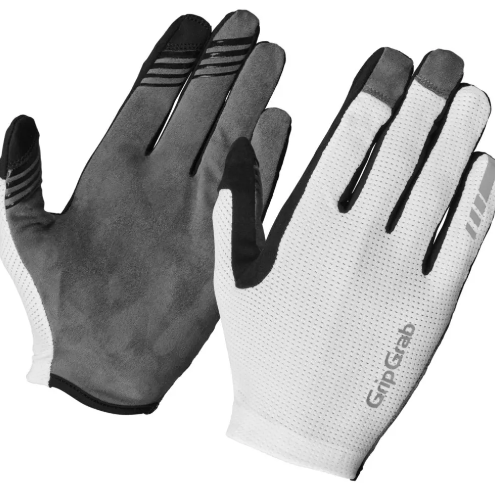GripGrab PACR InsideGrip™ Full Finger Handschoenen - Wit