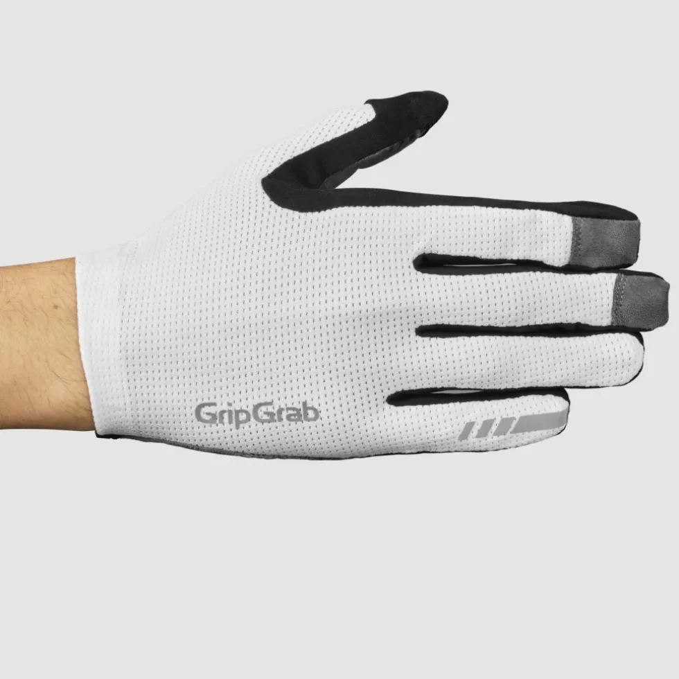 GripGrab PACR InsideGrip™ Full Finger Handschoenen - Wit