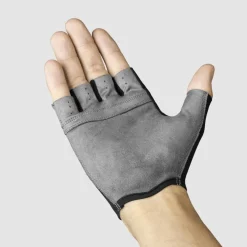 GripGrab PACR InsideGrip™ Handschoenen met Korte Vingers - Zwart