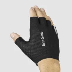 GripGrab PACR InsideGrip™ Handschoenen met Korte Vingers - Zwart