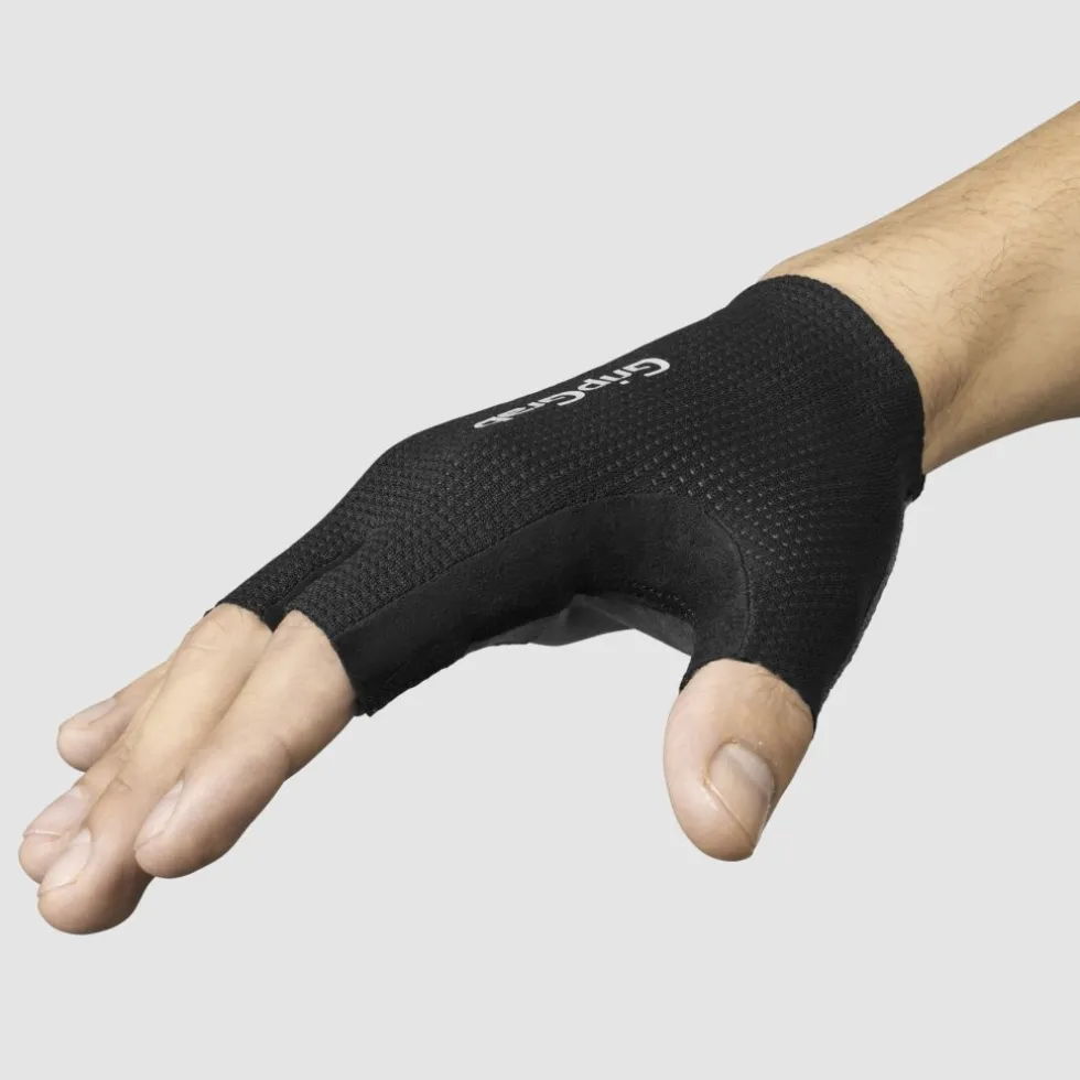 GripGrab PACR InsideGrip™ Handschoenen met Korte Vingers - Zwart