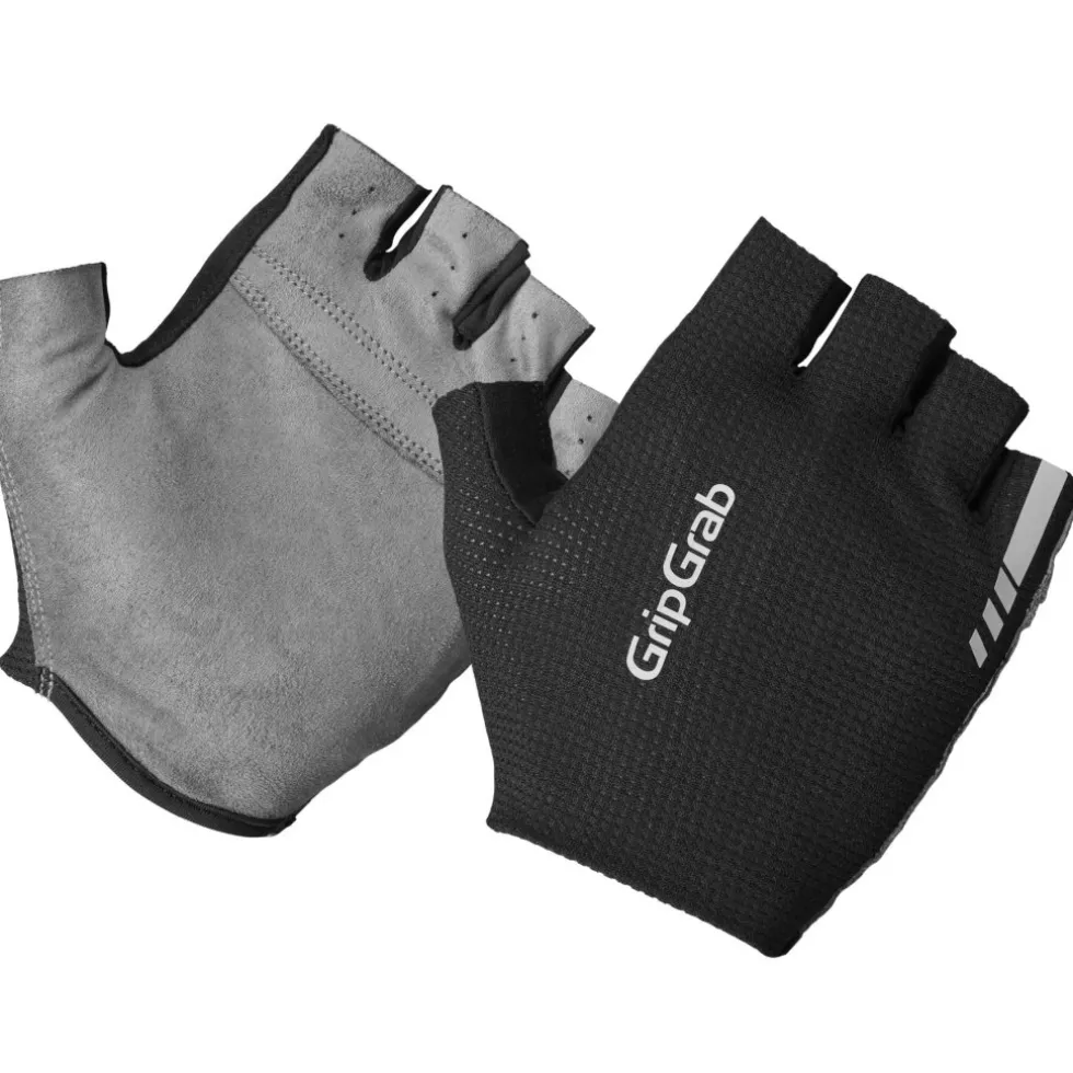 GripGrab PACR InsideGrip™ Handschoenen met Korte Vingers - Zwart