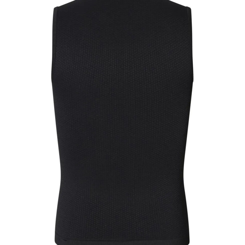 GripGrab PACR Spring-Autumn Seamless Zonder mouwen basislaag voor heren - Black