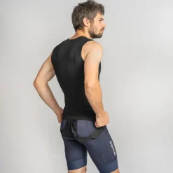 GripGrab PACR Spring-Autumn Seamless Zonder mouwen basislaag voor heren - Black