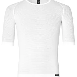 GripGrab PACR Summer Seamless Korte mouw basislaag heren - White