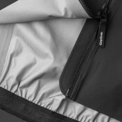 GripGrab PACR Waterdichte Lichte Regenjas Dames - Zwart