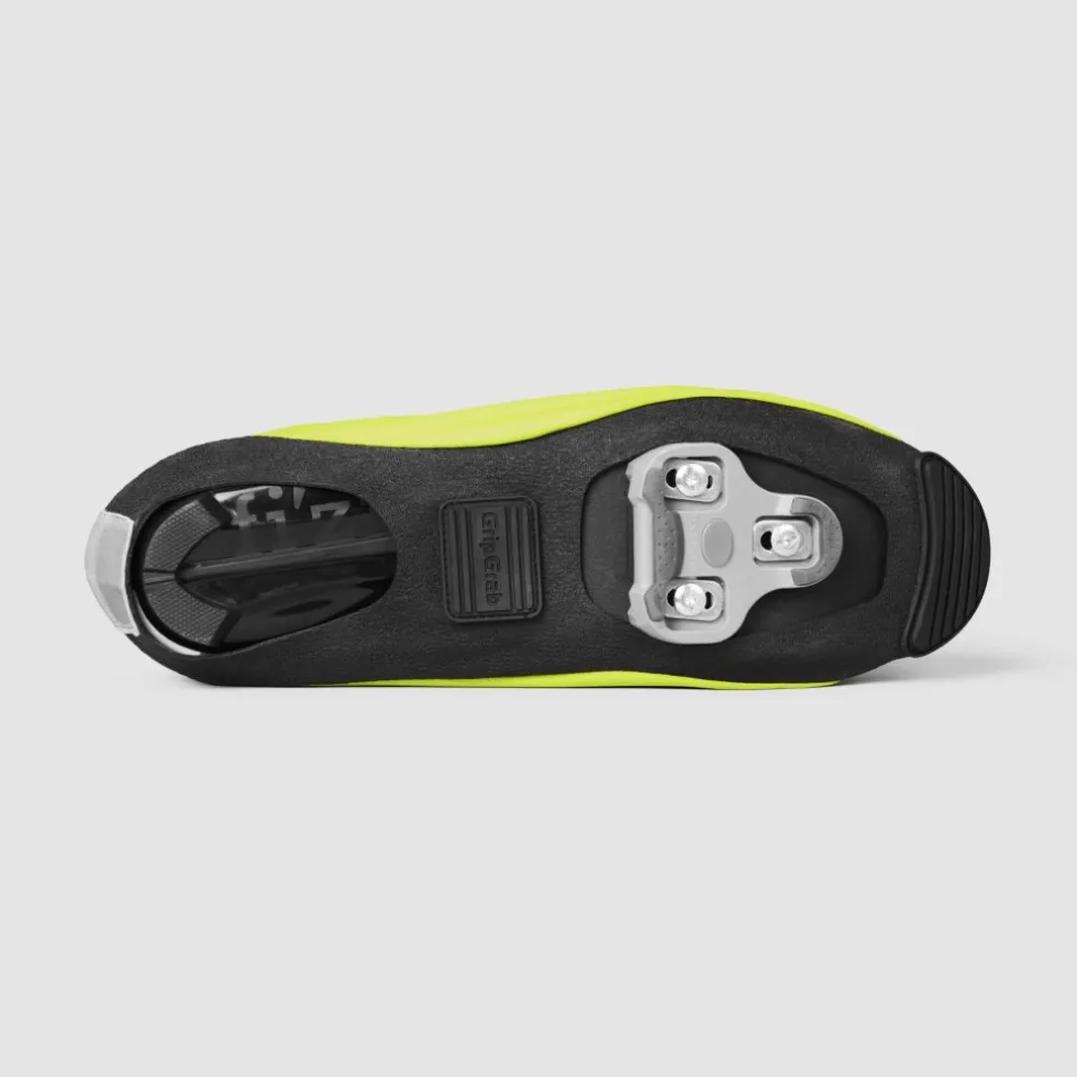 GripGrab PACR Waterproof Road Overschoenen - Yellow Hi-Vis