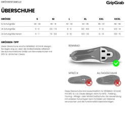 Overschoenen < GripGrab PACR Waterproof Winter Racefiets Overschoenen - Zwart