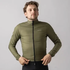 GripGrab PACR Winddicht Licht Jas Heren - Olive Green