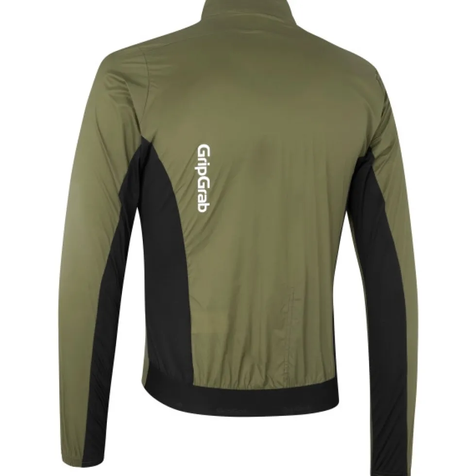 GripGrab PACR Winddicht Licht Jas Heren - Olive Green
