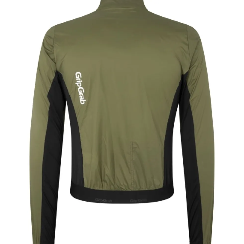 GripGrab PACR Winddicht Licht Jas Heren - Olive Green