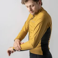 GripGrab PACR Winddicht Licht Jas Heren - Mustard Yellow
