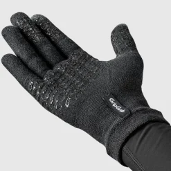 Wielerhandschoenen < GripGrab Primavera 2 Merino Handschoenen - Zwart