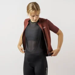 Wielershirts < GripGrab RIDE Fiethirt Korte ouwen voor Dae - Dark Red