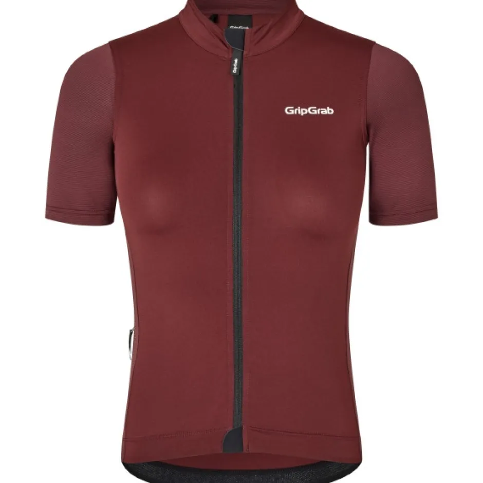 Wielershirts < GripGrab RIDE Fiethirt Korte ouwen voor Dae - Dark Red