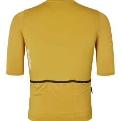 GripGrab RIDE Fietsshirt met Korte Mouwen Heren - Mustard Yellow