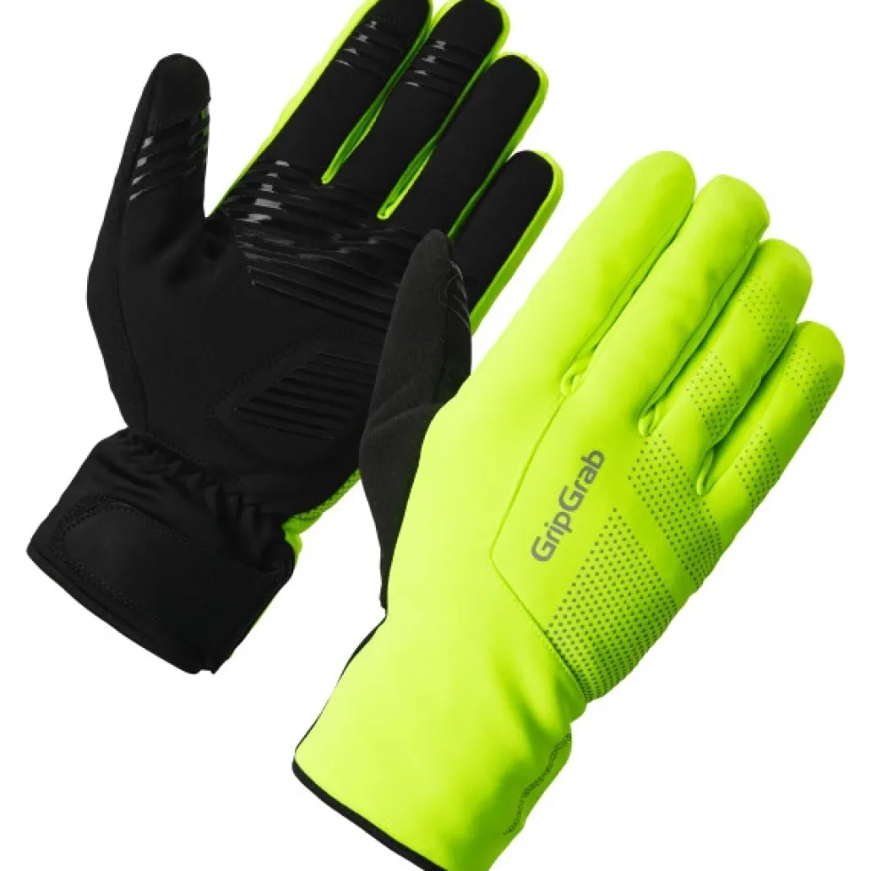 GripGrab RIDE II Waterdichte Winter Handschoenen - Yellow Hi-Vis