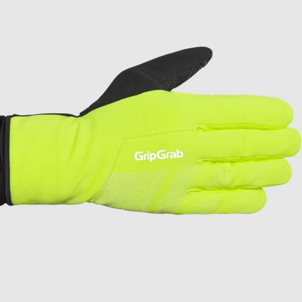 GripGrab RIDE II Waterdichte Winter Handschoenen - Yellow Hi-Vis
