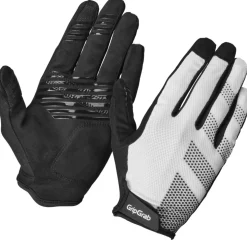 GripGrab RIDE RC Lite Padded Full Finger Handschoenen - Wit