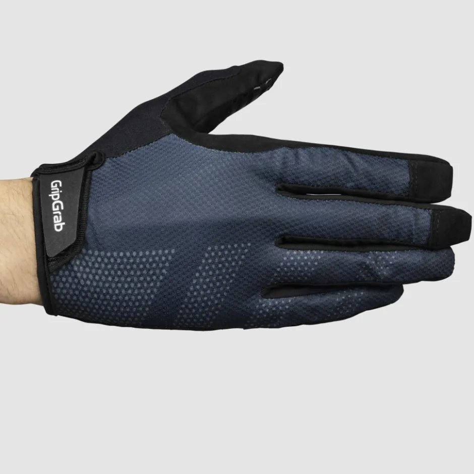 Wielerhandschoenen|Mtb-Handschoenen < GripGrab RIDE RC ite Padded Fu Finger Handchoenen - Navy Bue