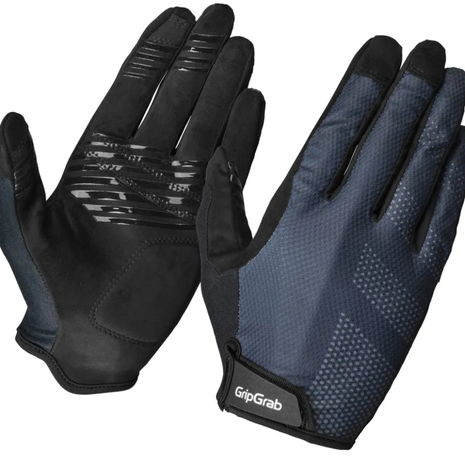 Wielerhandschoenen|Mtb-Handschoenen < GripGrab RIDE RC ite Padded Fu Finger Handchoenen - Navy Bue