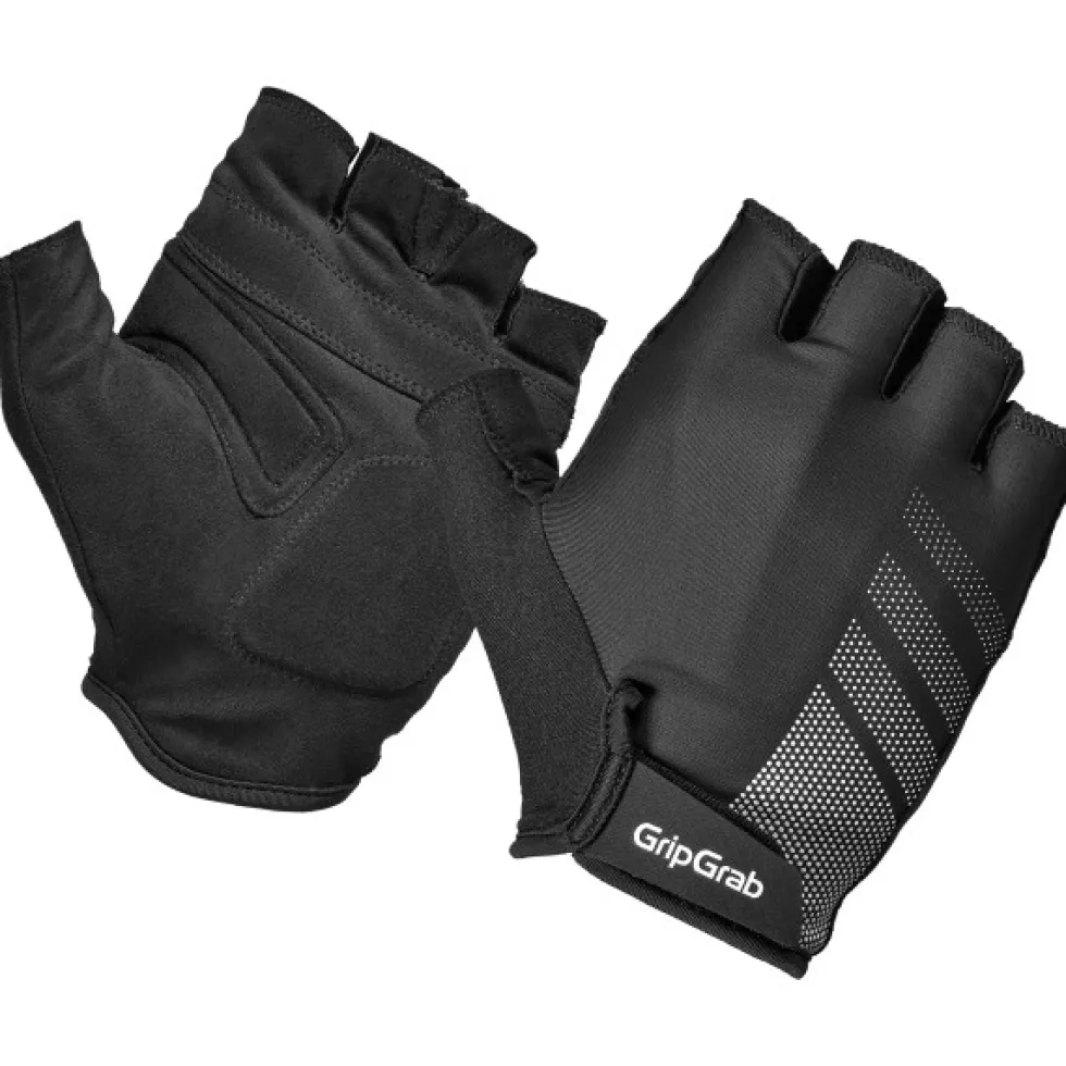 GripGrab RIDE RC Lite Padded Korte-Vinger Handschoenen - Zwart