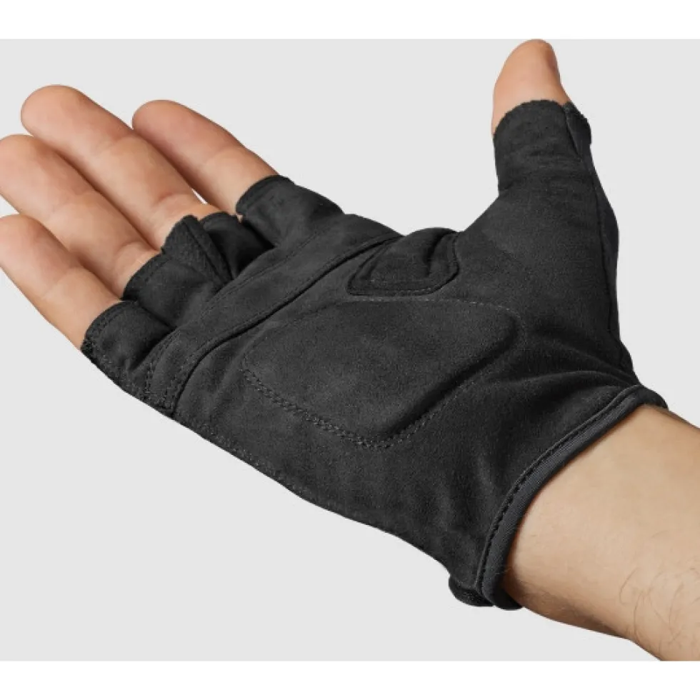 GripGrab RIDE RC Lite Padded Korte-Vinger Handschoenen - Zwart