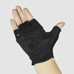 GripGrab RIDE RC Max Padded Handschoenen met Korte Finger Dames - Zwart