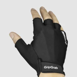 GripGrab RIDE RC Max Padded Handschoenen met Korte Finger Dames - Zwart