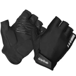 GripGrab RIDE RC Max Padded Handschoenen met Korte Finger Dames - Zwart