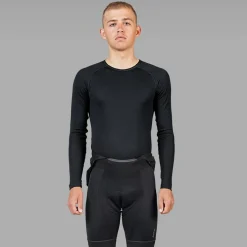 GripGrab RIDE Thermal Shirt met Lange Mouwen Heren - Zwart