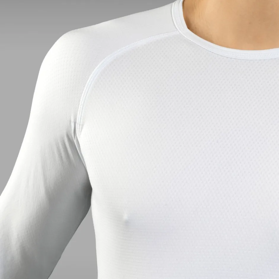 Ondershirts < GripGrab RIDE Thera Shirt et ange ouwen Heren - Wit